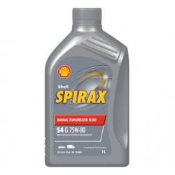 OLEJ PRZEKŁADNIOWY SHELL SPIRAX S4 G 75W80 1L API GL-4 PSA: B71 2315  SHELL SH 00206