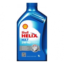 OLEJ SHELL HELIX HX7 5W40 1L API:SL/CF, ACEA:A3/B3/A3/B4, BMW LL-01, MB 229.5/226.5, VW 502.00/505.00 SZT SHELL SH 00225